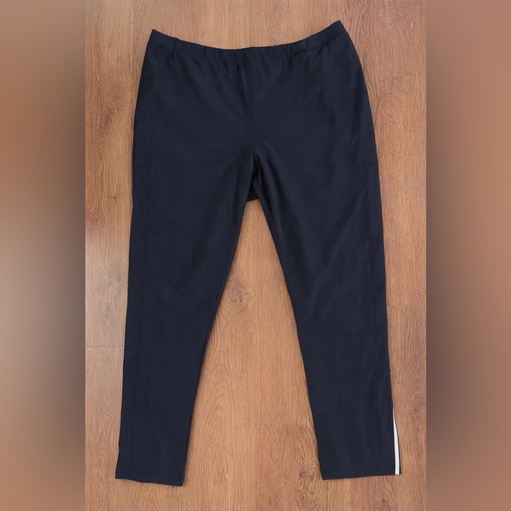 REI Co-op Men’s XXL Black Performance Hiking Drawstring Pants Athletic Joggers